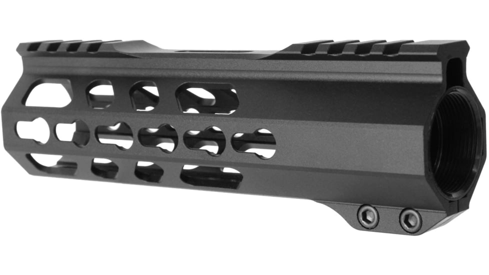 TacFire A.C.E Series KeyMod Free Float Handguard, 7in, Black, Small, HG21-7