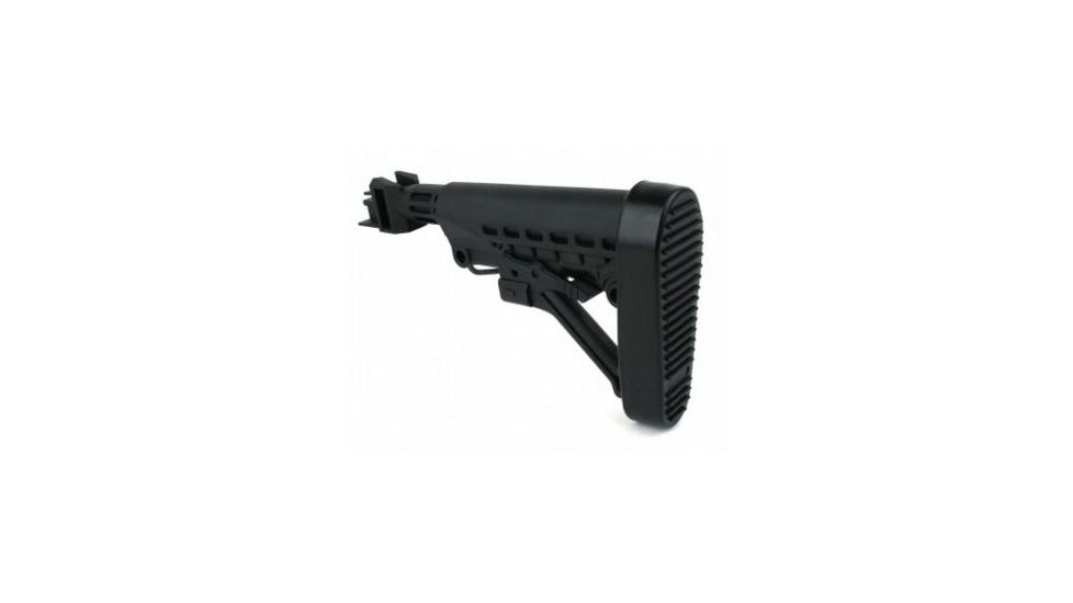 Tacfire AK 6 Position Stock Kit w/Buttpad, Black MAK007