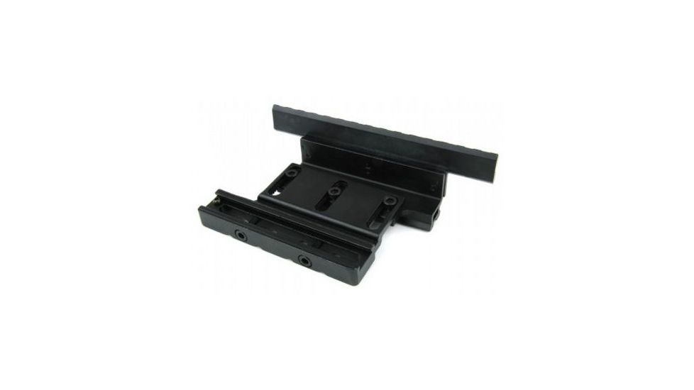 Tacfire AK Double Side Scope Mount w/Adjustable Windage &amp; Elevation, Black MAK005