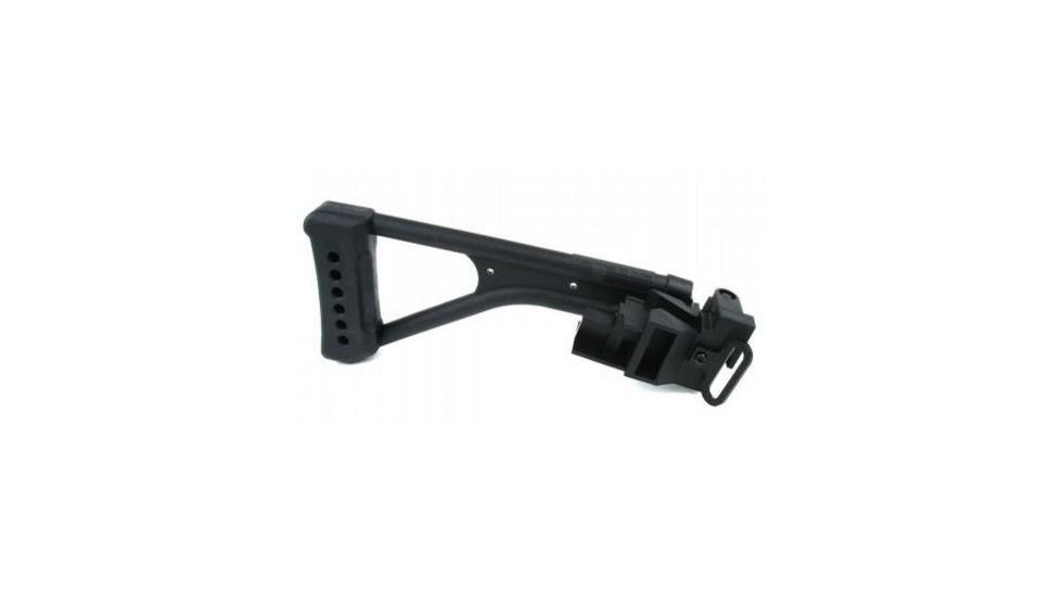 Tacfire AK Foldable Stock w/Sling Adaptor/Polymer, Black MAK008