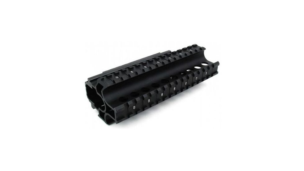 Tacfire Ak/Yugo M70 &amp; Variants Tactical Quad Rail, Black HGAK-2