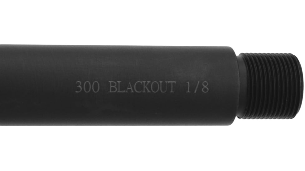 TacFire AR Barrel, 16in, .300 Blackout, 1-8 Twist, Black Nitride, BAR30018-N