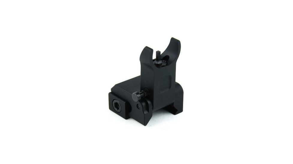 Tacfire AR Front Same Plane/Low Profile Flip-Up Iron Sight, Black IS004