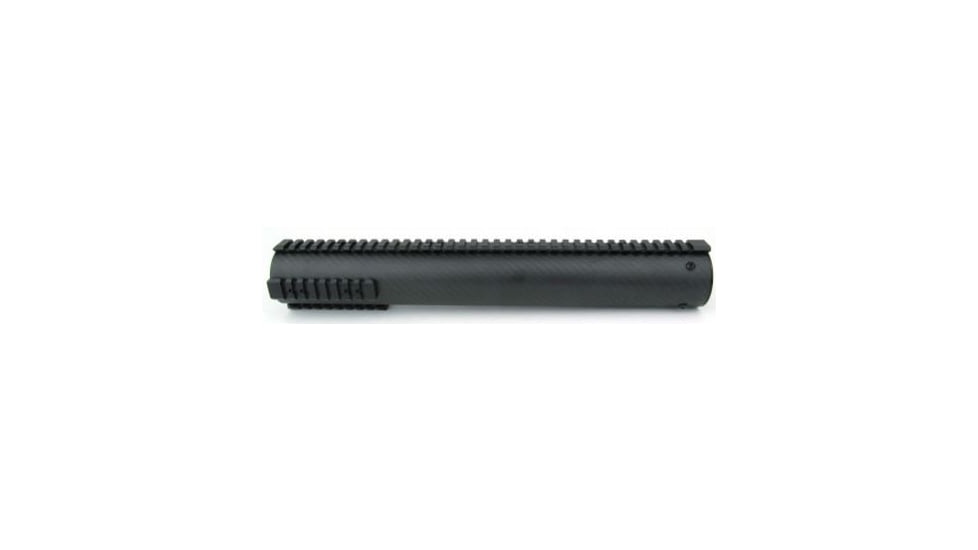 Tacfire AR10/.308 Carbon Fiber Free Float Hand Guard/Detachable Rails/Extra Length 15in, Black HG06-308-15