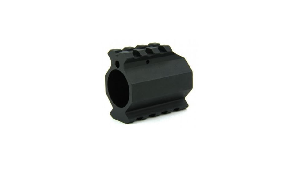 Tacfire AR10/.936 Low Profile Gas Block w/Pin/Aluminum, Black MAR006
