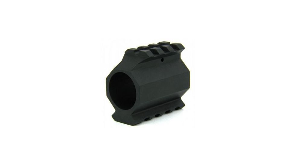 Tacfire AR10/.936 Low Profile Gas Block w/Pin/Aluminum, Black MAR006