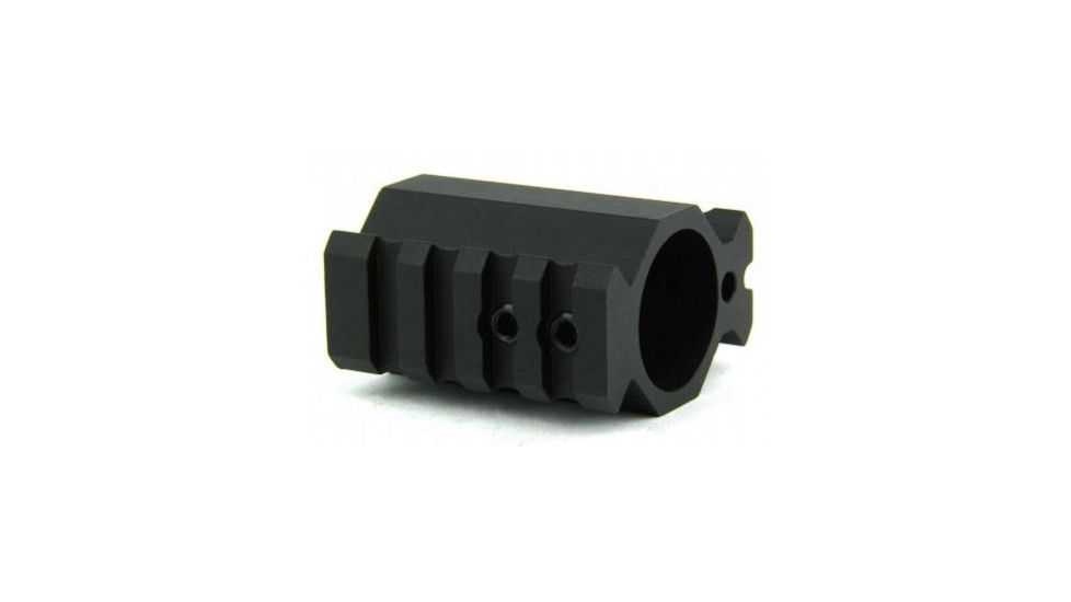 Tacfire AR10/.936 Low Profile Gas Block w/Pin/Aluminum, Black MAR006