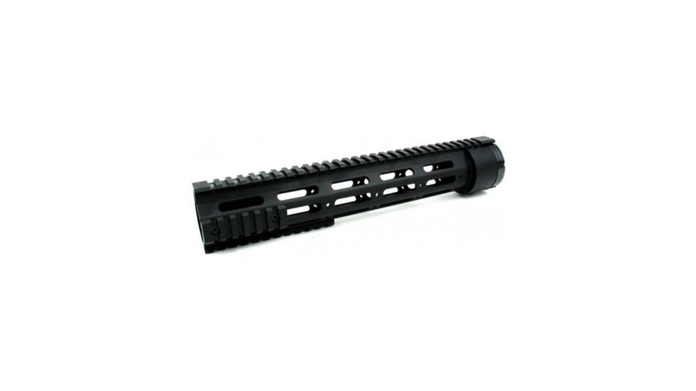 Tacfire AR10 Free Float Quad Rail/Detachable Rails/12in Rifle Length, Black HG03-308-12