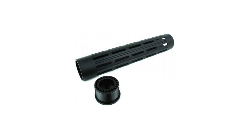 TacFire HG-05 Free-Float Handguard, Tube Design, Rifle Length, AR-10, .308, 12 inch, Black, HG05-308-12
