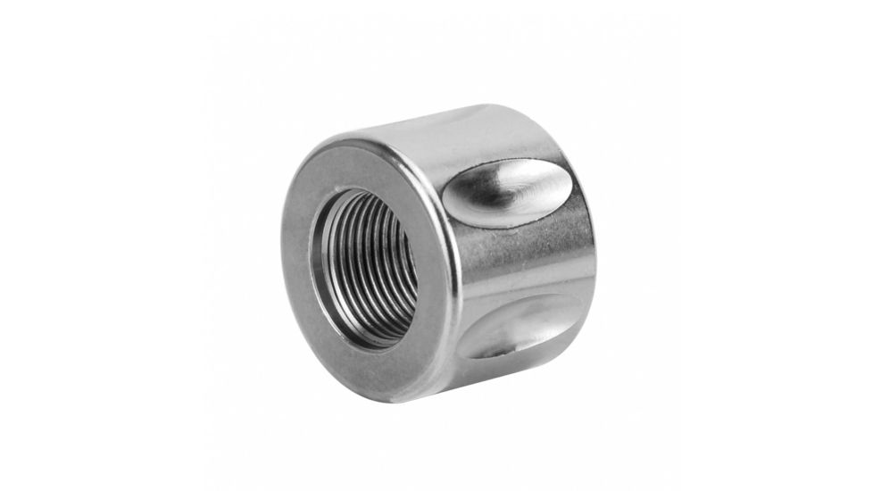 Tacfire AR15/.223/5.56 Bull Barrel Thread Protector w/Crush Washer, Stainless Steel MAR074