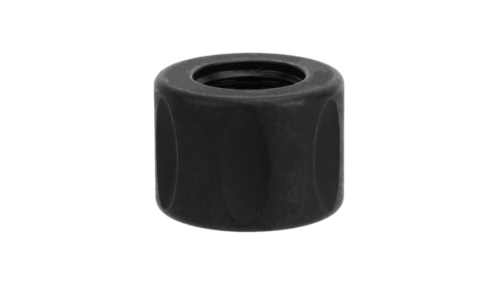 Tacfire AR15/.223/5.56 Bull Barrel Thread Protector w/Crush Washer/Steel, Black MAR073