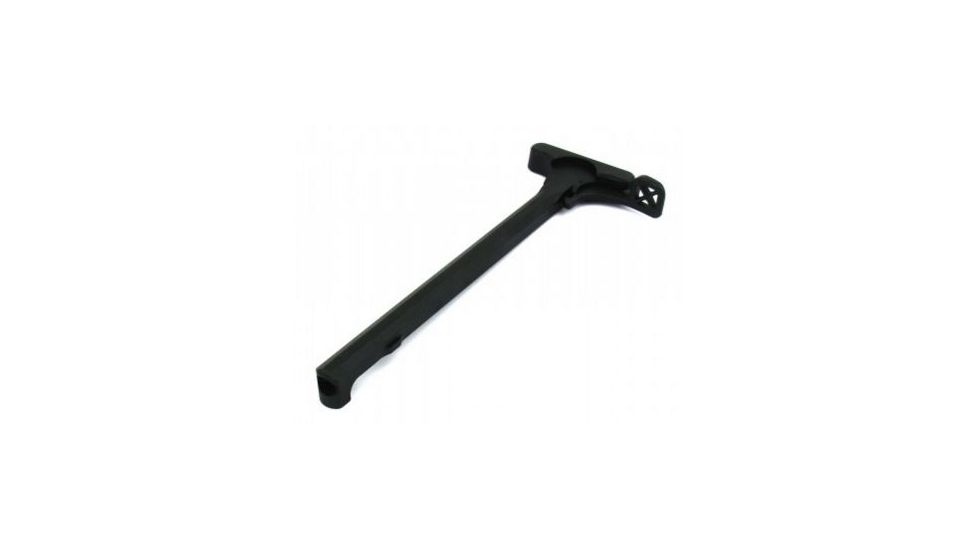 Tacfire AR15/.556 Mil-Spec Charging Handle Aluminum w/Extended Steel Latch, Black MAR092-S