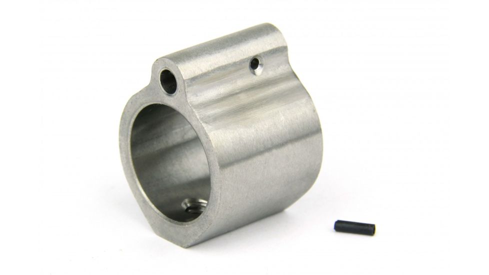 Tacfire Ar15/.907 Micro/Low Profile Gas Block/Mil-Spec w/Pin, Stainless Steel, MAR001-SS907