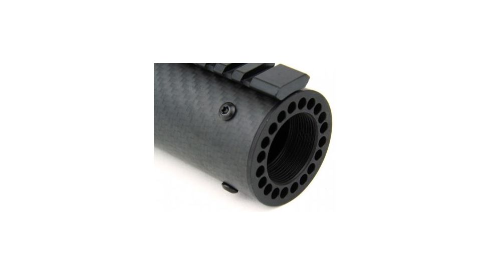 Tacfire AR15 Carbon Fiber Free Float Hand Guard/Detachable Rails/Extended Length 16.5in, Black HG06-16.5