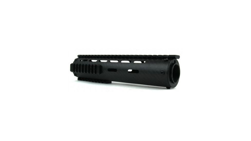 Tacfire AR15 Carbon Fiber Free Float Hand Guard/Detachable Rails/Mid Length/10in, Black HG06-10