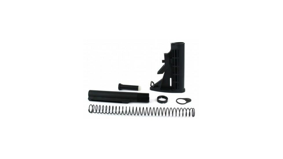 Tacfire AR15 Commercial M4 Style 6 Position Stock Kit, Black MAR085