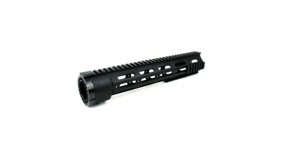 Tacfire AR15 Free Float Quad Rail/Detachable Rails/12in Rifle Length, Black HG03-12
