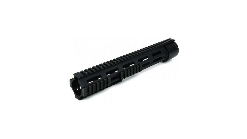 Tacfire AR15 Free Float Quad Rail/Detachable Rails/12in Rifle Length, Black HG03-12