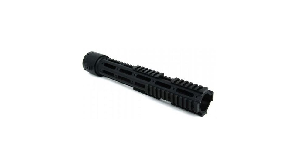 Tacfire AR15 Free Float Quad Rail/Detachable Rails/12in Rifle Length, Black HG03-12
