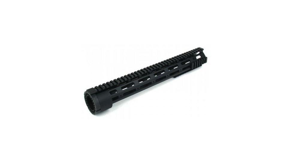 Tacfire AR15 Free Float Quad Rail/Detachable Rails/15in Extra Length, Black HG03-15