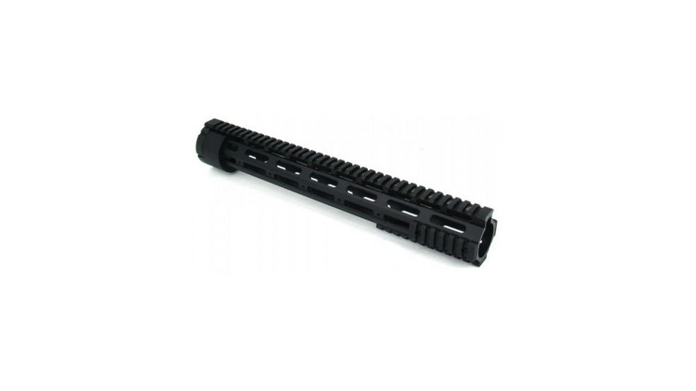 Tacfire AR15 Free Float Quad Rail/Detachable Rails/15in Extra Length, Black HG03-15