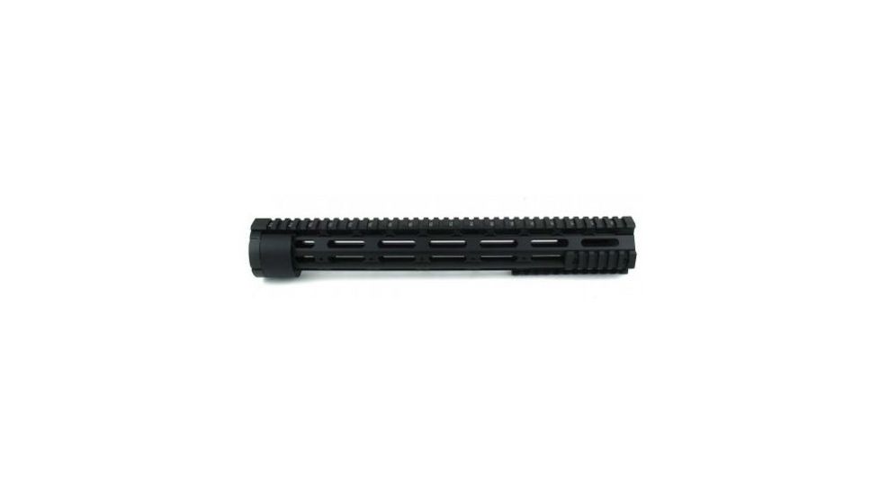 Tacfire AR15 Free Float Quad Rail/Detachable Rails/15in Extra Length, Black HG03-15