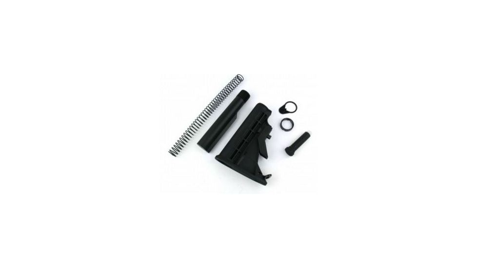 Tacfire AR15 Mil-Spec M4 Style 6 Position Stock Kit, Black MAR084
