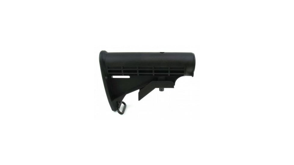 Tacfire AR15 Mil-Spec M4 Style 6 Position Stock, Black MAR082