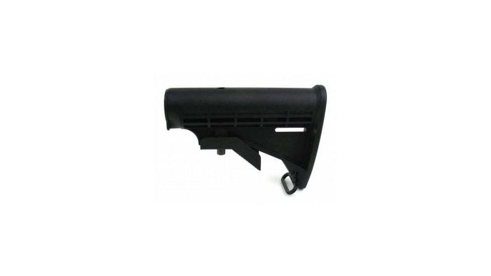 Tacfire AR15 Mil-Spec M4 Style 6 Position Stock, Black MAR082