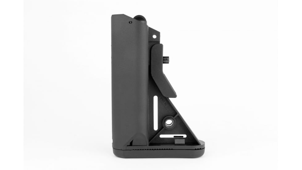 Tacfire AR15 Mil-Spec Premium Style 6-Position Stock W/QD Sling Swivel/Butt Pad, Black, MAR082-S