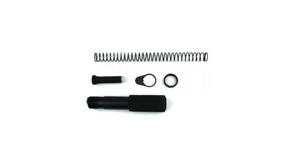 Tacfire AR15 Pistol Buffer Tube Kit w/RegulAR End Plate, Black MAR049-A