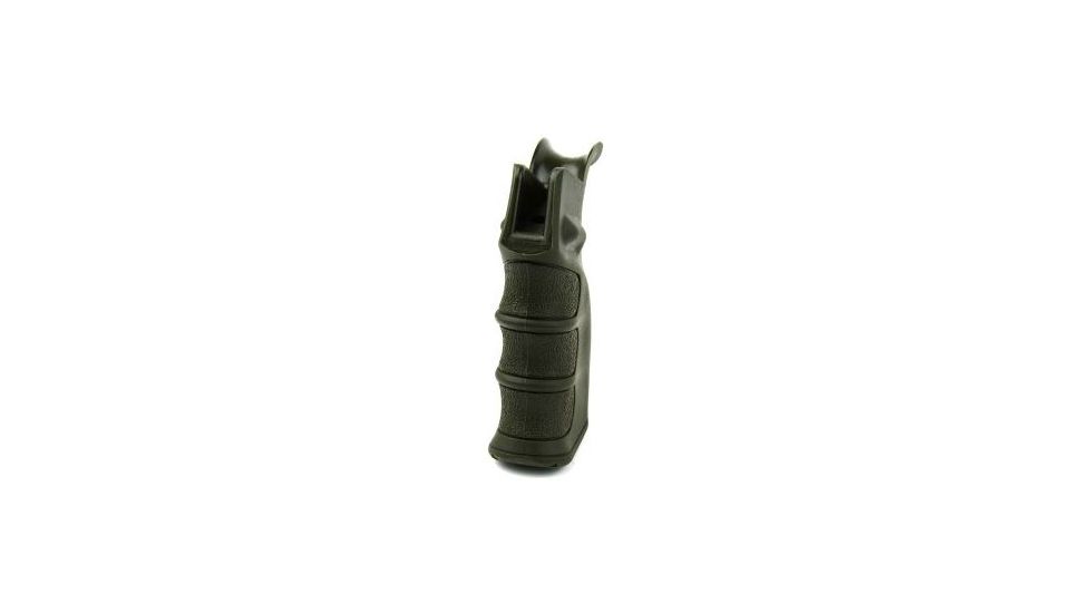 Tacfire AR15 Pistol Grip/Od Green, Slide Off Bottom, Black PGAR-OD