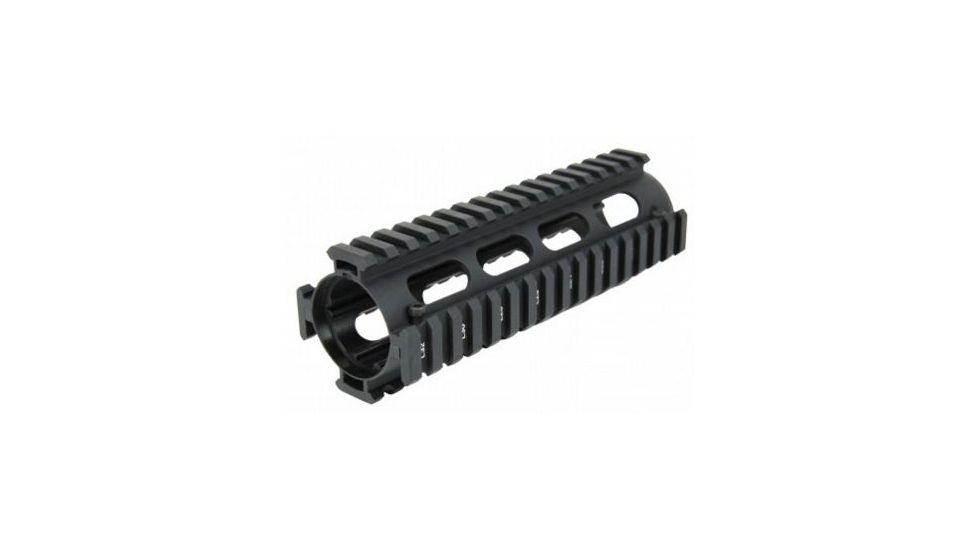 Tacfire AR15 Quad Rail 7in, 2-Piece Drop-InLight Weight, Black HG01-7