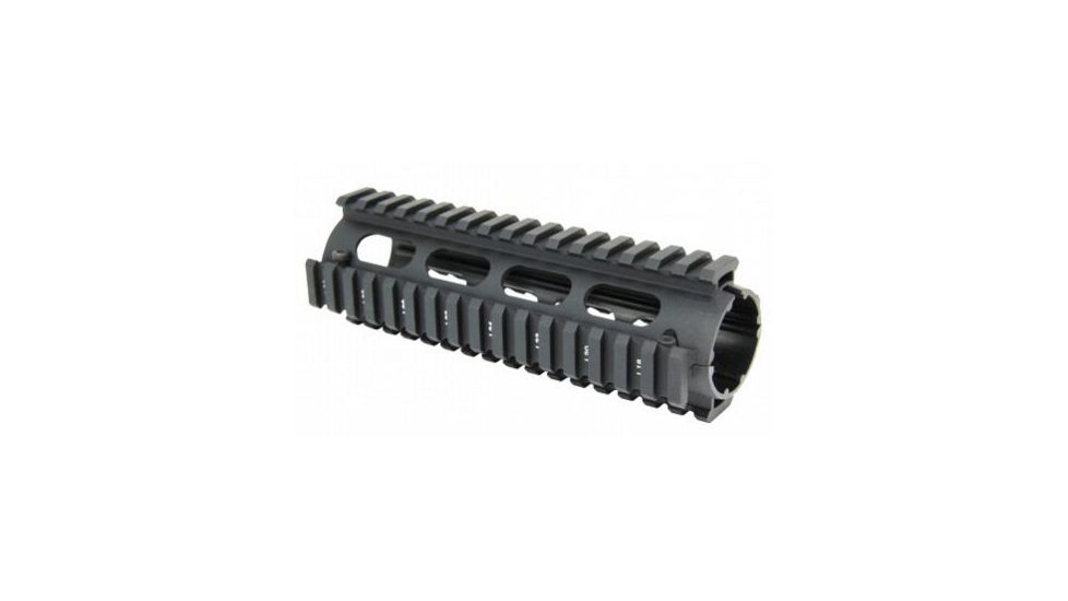 Tacfire AR15 Quad Rail 7in, 2-Piece Drop-InLight Weight, Black HG01-7