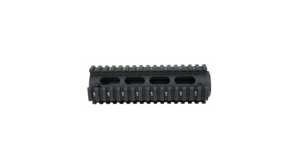 Tacfire AR15 Quad Rail 7in, 2-Piece Drop-InLight Weight, Black HG01-7