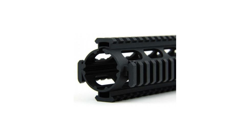 Tacfire AR15 Quad Rail 9in, 2-Piece Drop-In, Black HG01-9