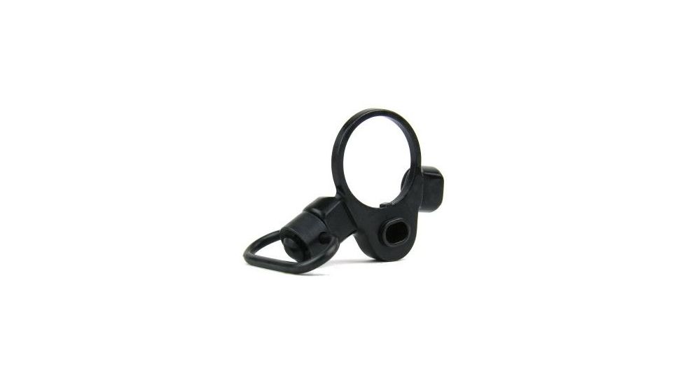 Tacfire AR15 Receiver End Plate With Ambi Qd Sling Swivel Attachments w/Push Button, Black MAR099, EDEMO1