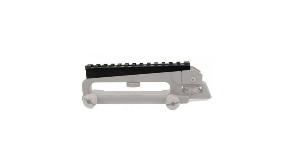 Tacfire AR15 See Through Carry Handle Scope Mount/Picatinny, Black MAR031