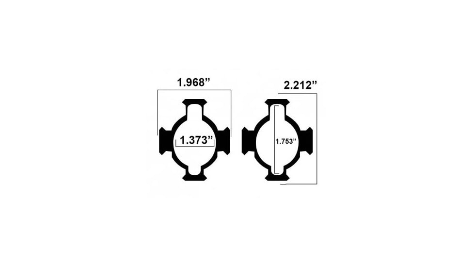 Tacfire AR15 Slim Clamp-On Free Float Quad Rail 12in/Rifle Length, Black HG04-12