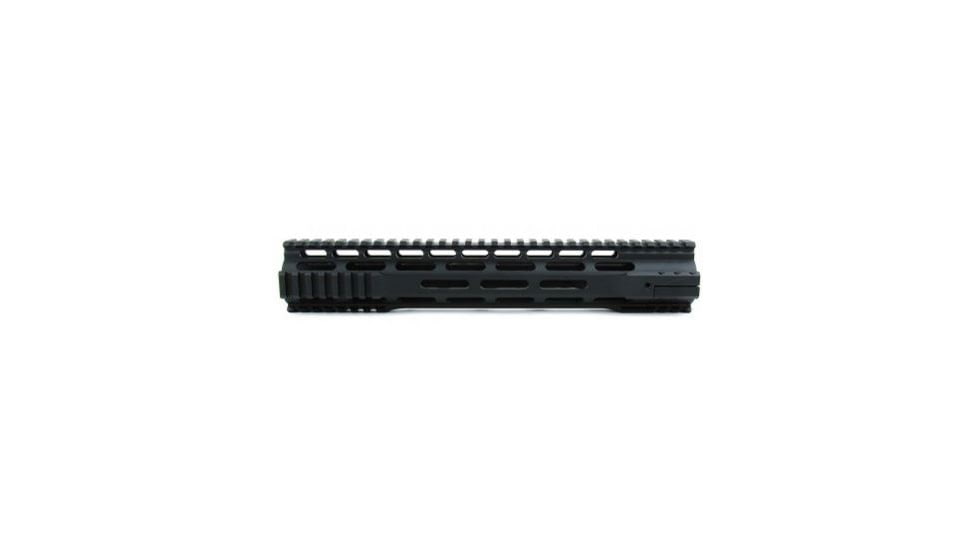 Tacfire AR15 Ultra-Slim Clamp-On Free Float Quad Rail 12in/Rifle Length, Version 2, Black HG07-12, EDEMO1
