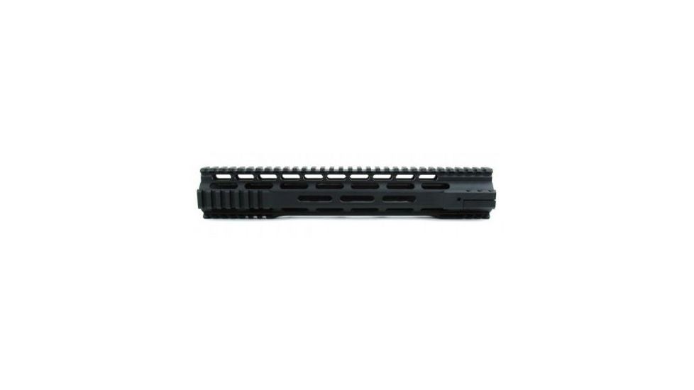 Tacfire AR15 Ultra-Slim Clamp-On Free Float Quad Rail 15in/Extra Length, Version 2, Black HG07-15