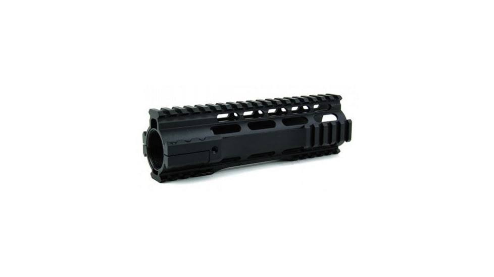 Tacfire AR15 Ultra-Slim Clamp-On Free Float Quad Rail 7in/Carbine Length, Version 2, Black HG07-7