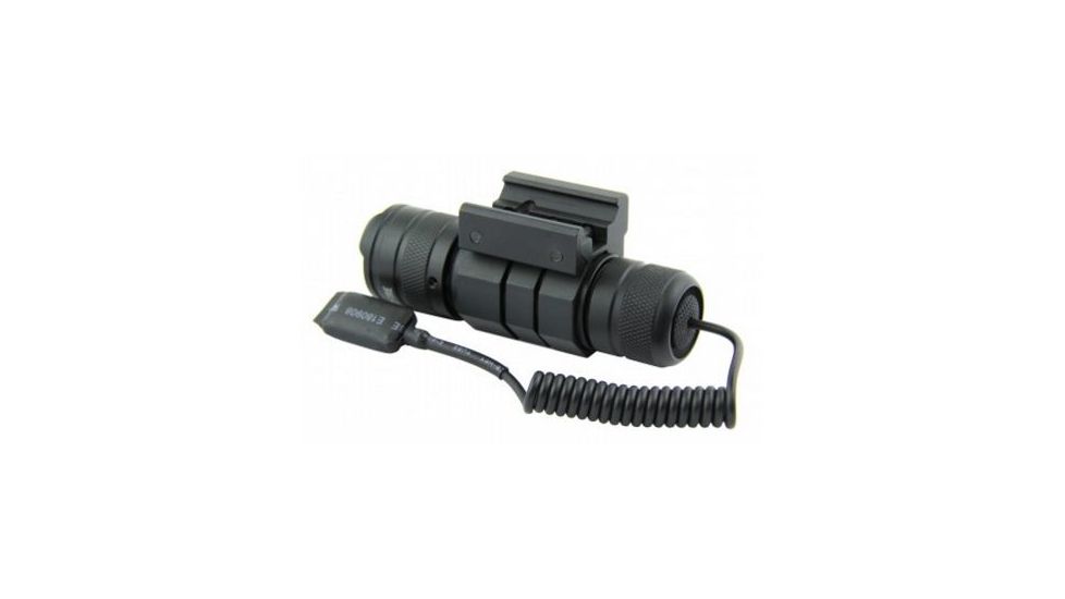 Tacfire Compact Rifle Green Laser w/Pressure Switch, Black LZ001G