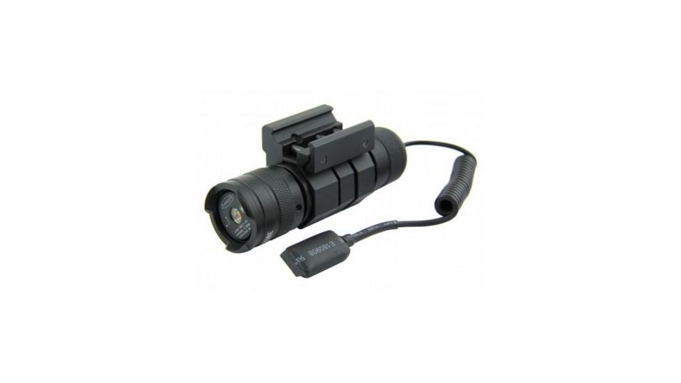 Tacfire Compact Rifle Green Laser w/Pressure Switch, Black LZ001G