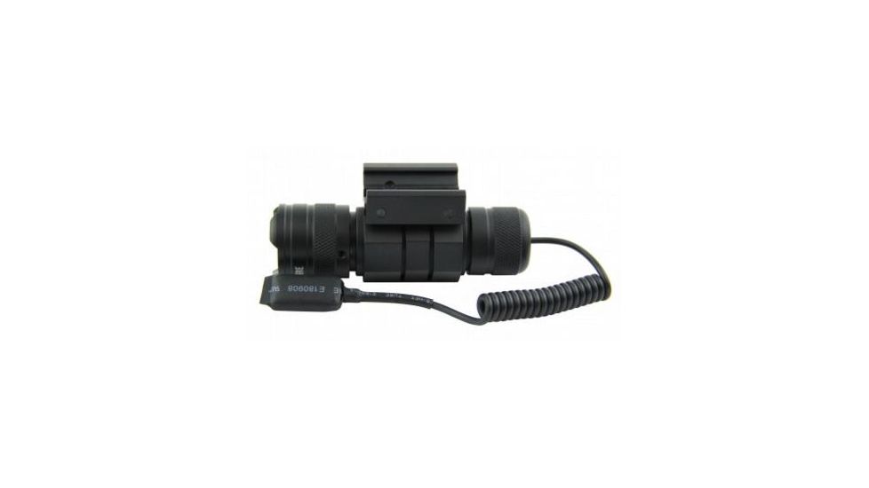 Tacfire Compact Rifle Green Laser w/Pressure Switch, Black LZ001G