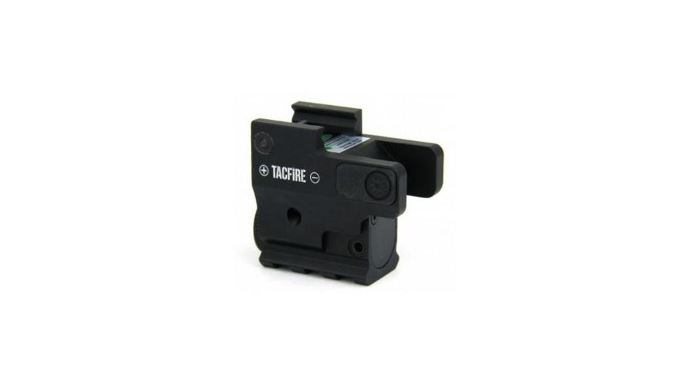 Tacfire Compact/Sub-Compact Pistol Low Temp Green Laser w/Picatinny Rail/Pressure Switch Gen 2, Black LZ002G