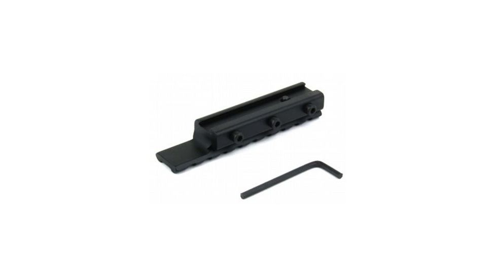 Tacfire Dovetail To Weaver Base Mount, Black MRU004