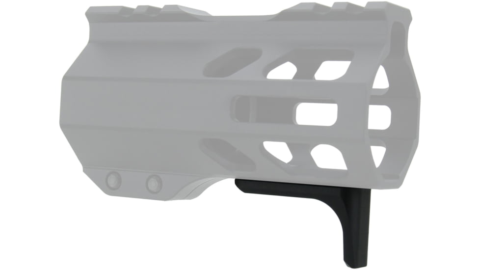 TacFire Gen 2 M-LOK One Slot Handstop, Aluminum, Black, Small, MAR133-G2
