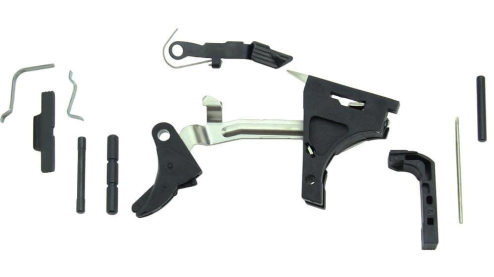 TacFire Lower Parts Kit, Glock 17/19, Black, LPK-GLK