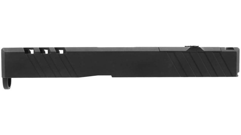 TacFire Glock Slide with Cover Plate, Glock 19, RMR Cut, Ceracoted, Graphite Black, GLKSL19-G2